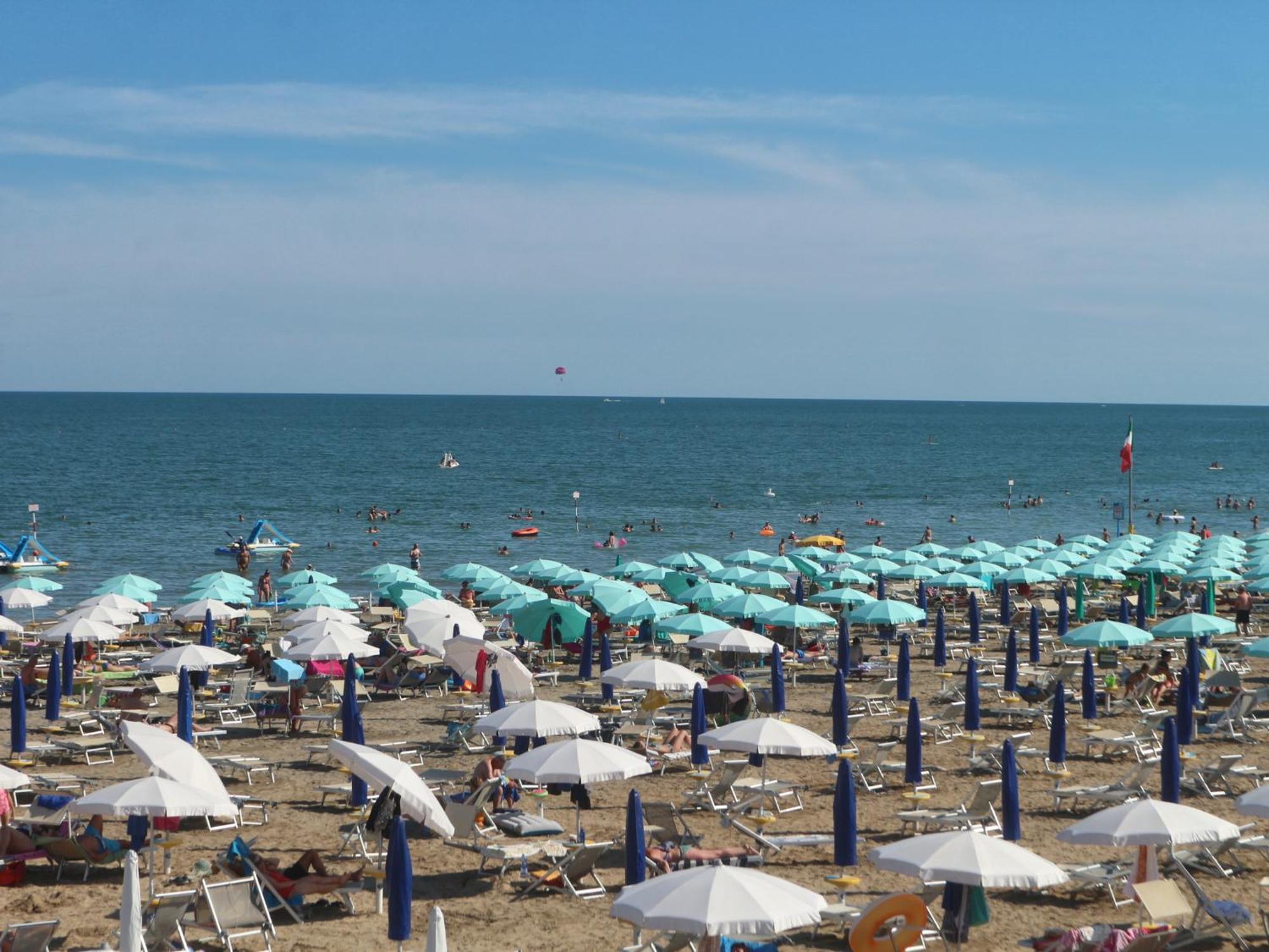 Michelangelo Beach Lignano Sabbiadoro Eksteriør bilde